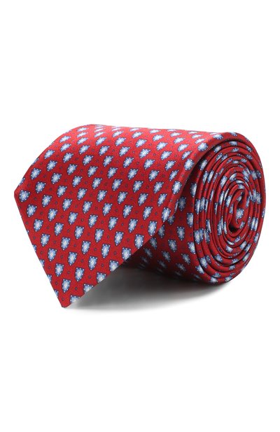 Мужской шелковый галстук CORNELIANI, арт. 85U390-0120332/00