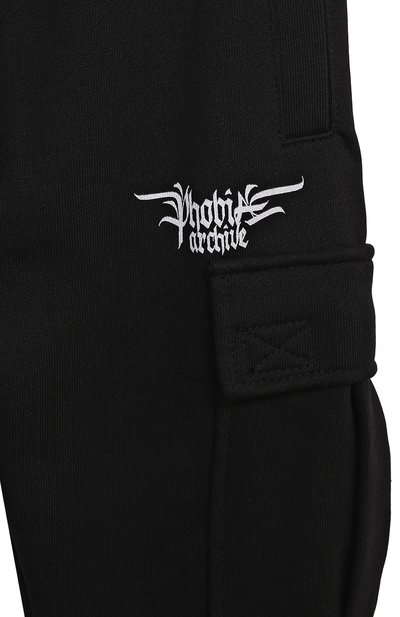 Хлопковые джоггеры PHOBIA ARCHIVE, арт. PHK00704, фото 3