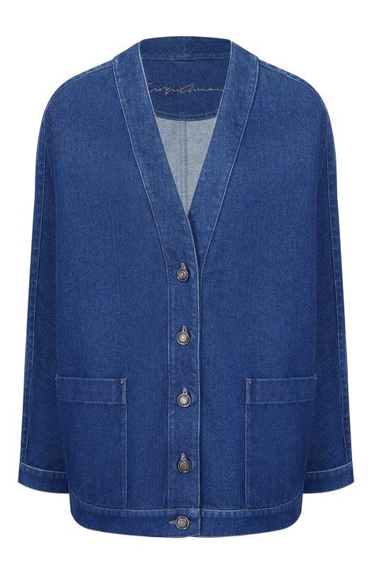 Джинсовый жакет Giorgio Armani GW002597/AF25753 Синий GW002597/AF25753