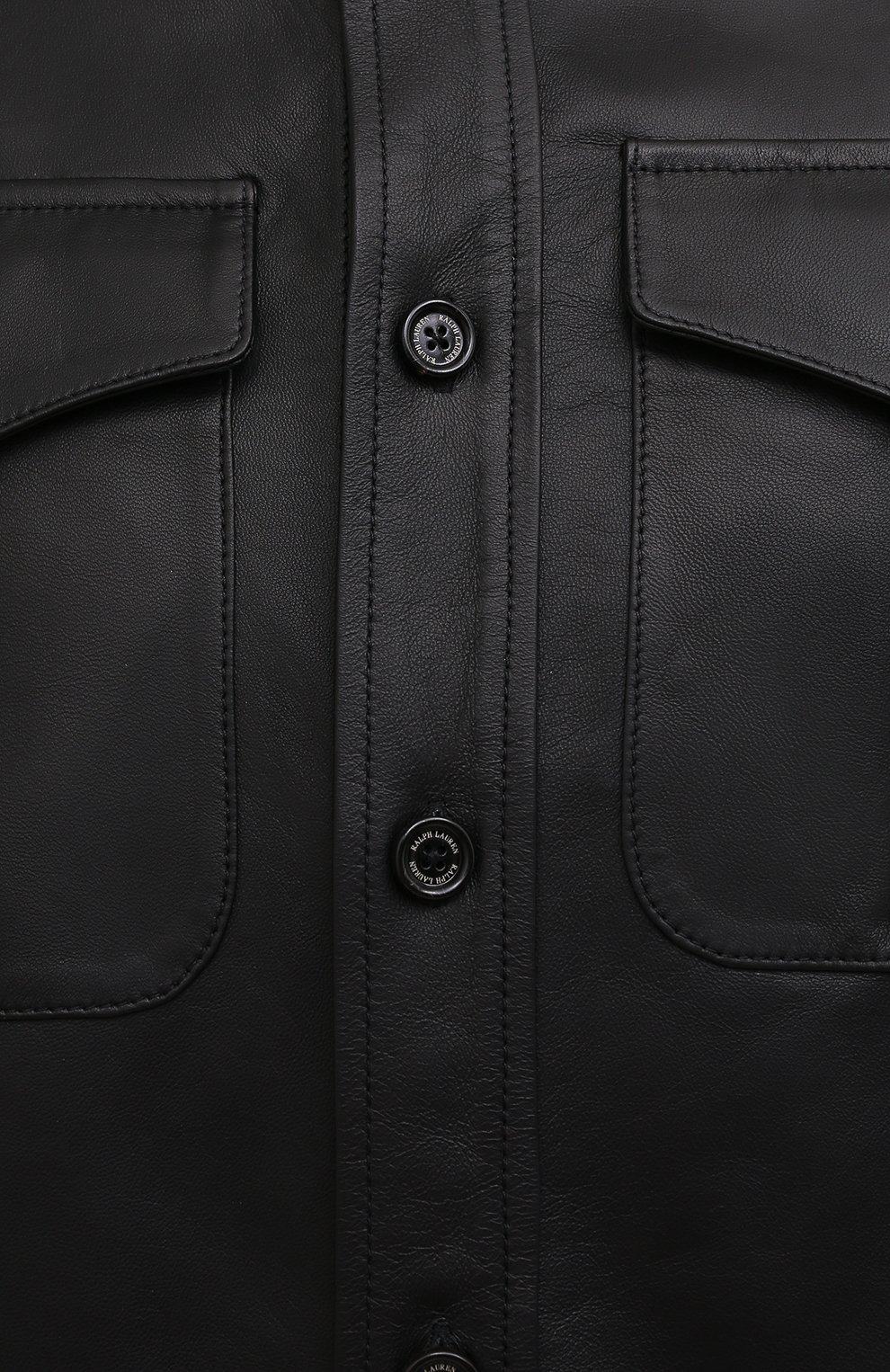 Кожаная рубашка RALPH LAUREN, арт. 790841399, фото 5