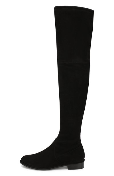 Замшевые ботфорты STUART WEITZMAN, арт. L0WLAND/SUEDE STR, фото 3