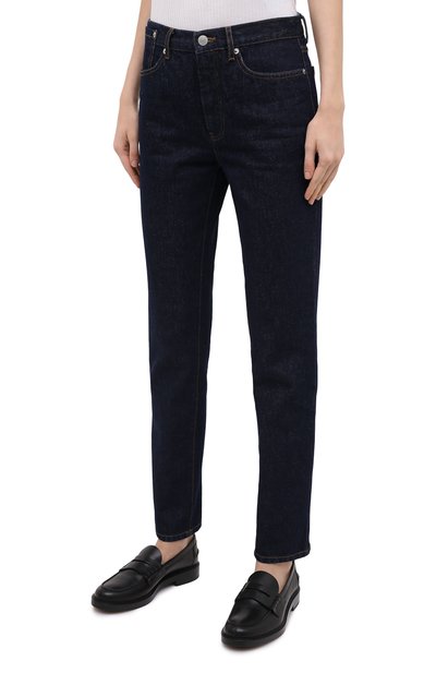 Джинсы DRIES VAN NOTEN синего цвета по цене 23750 руб., арт. 202-12404-1385, фото 3 Джинсы DRIES VAN NOTEN, арт. 202-12404-1385, фото 3