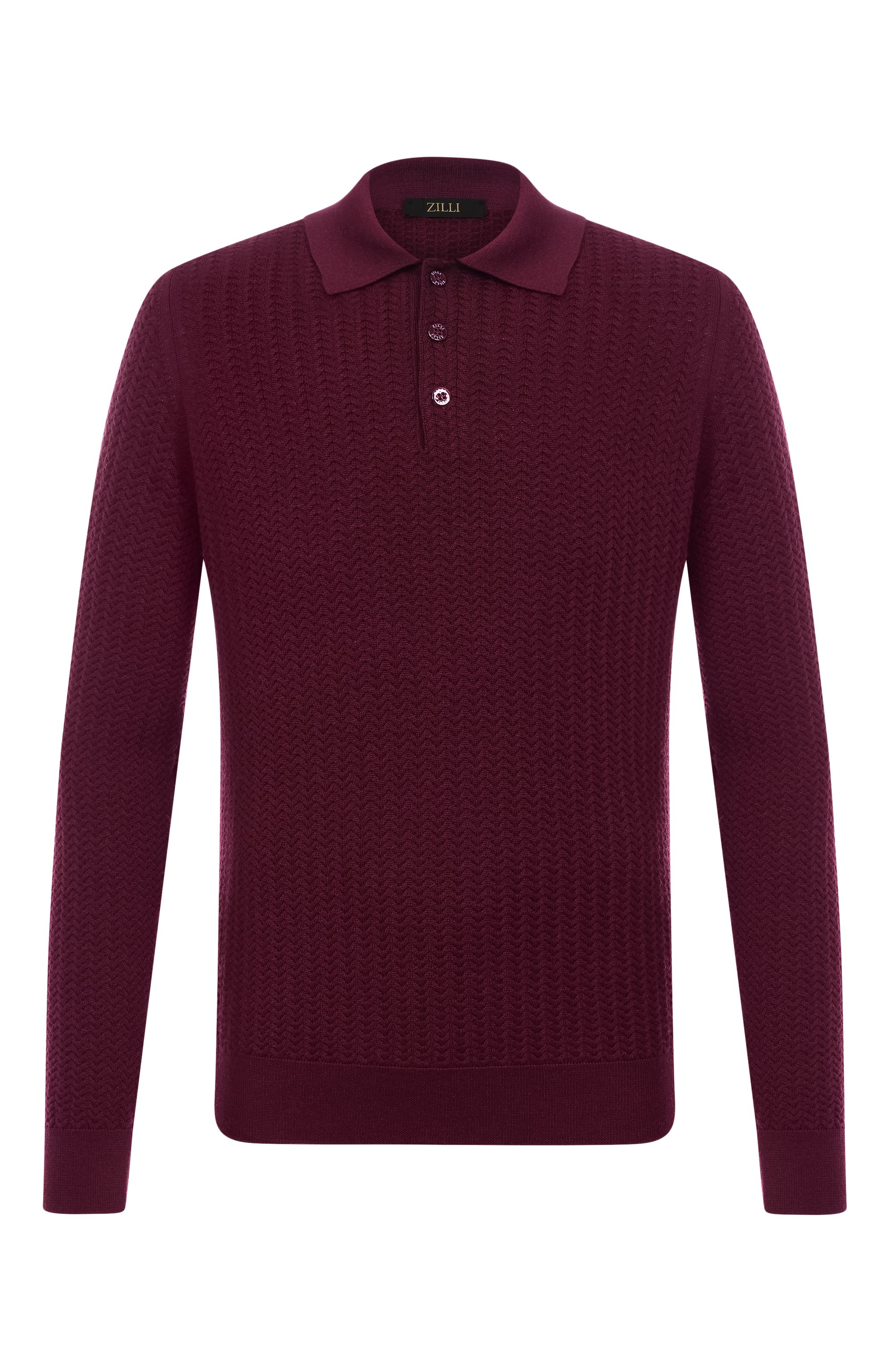 Поло из шерсти и шелка ZILLI, арт. KBP001M0230VZCAB0, фото 1