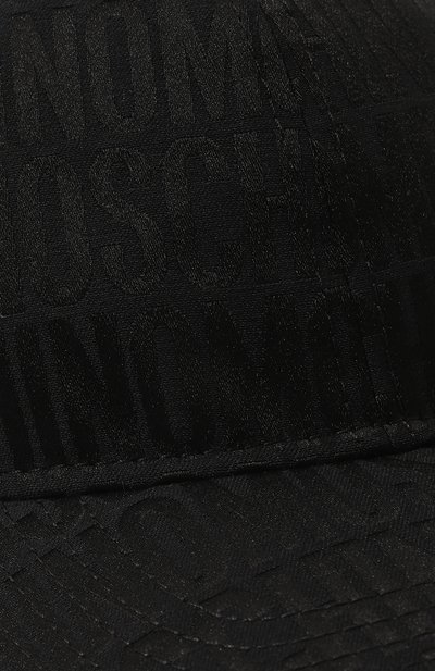 Бейсболка MOSCHINO черного цвета по цене 26450 руб., арт. 2316MA9201/8268, фото 3 Бейсболка MOSCHINO, арт. 2316MA9201/8268, фото 3