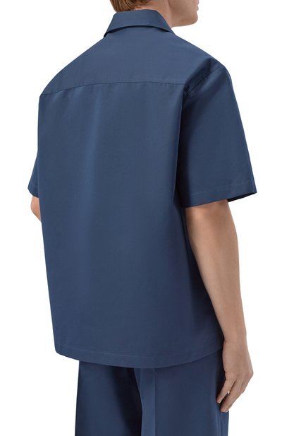 Рубашка из хлопка и шелка JIL SANDER, арт. J22DL0341/J45266, фото 4