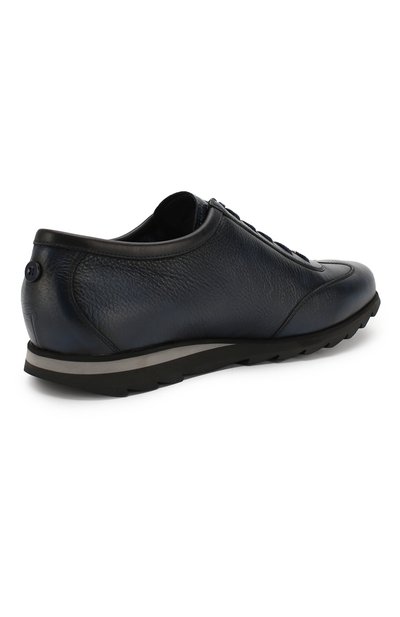 Кожаные кроссовки BARRETT, арт. SAW-038.15/CERV0 ASP0RTABILE, фото 4