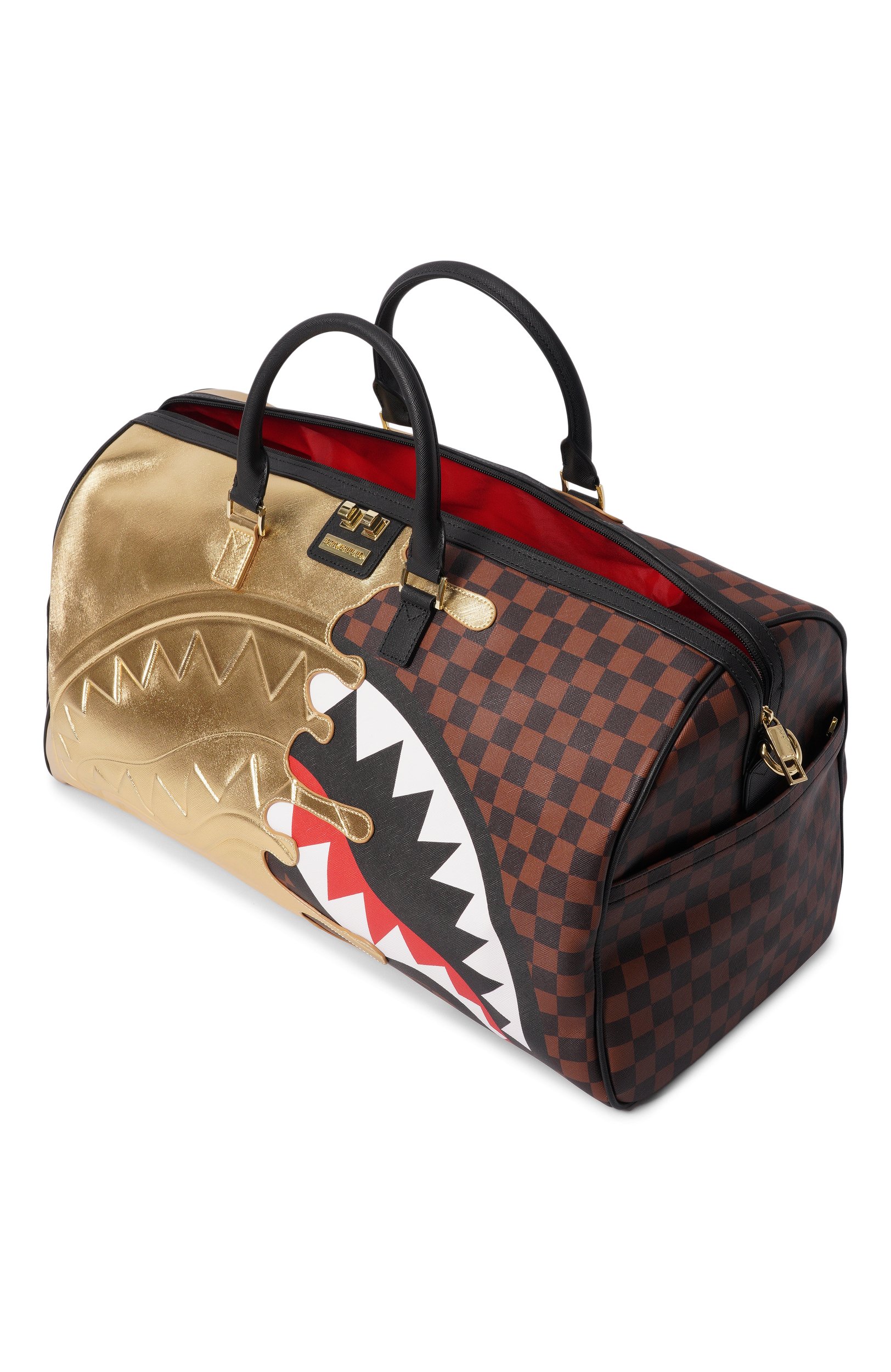 Сумка SPRAYGROUND, арт. 910D9339NSZ/SHARKS IN PARIS G0LD DRIP DUFFLE, фото 3