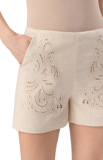 Шорты изо льна и вискозы TWINSET, арт. 251TP2162, фото 5