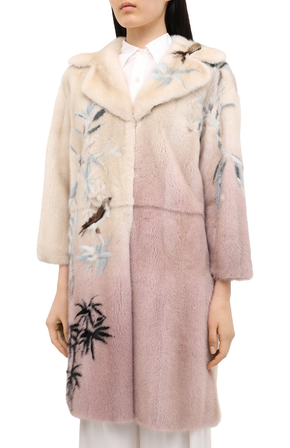 Шуба из меха норки VALENTINO, арт. LF3FA079/1CF, фото 3