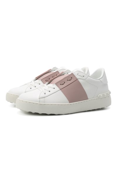 Кожаные кеды open VALENTINO, арт. XW2S0781/BLU, фото 1