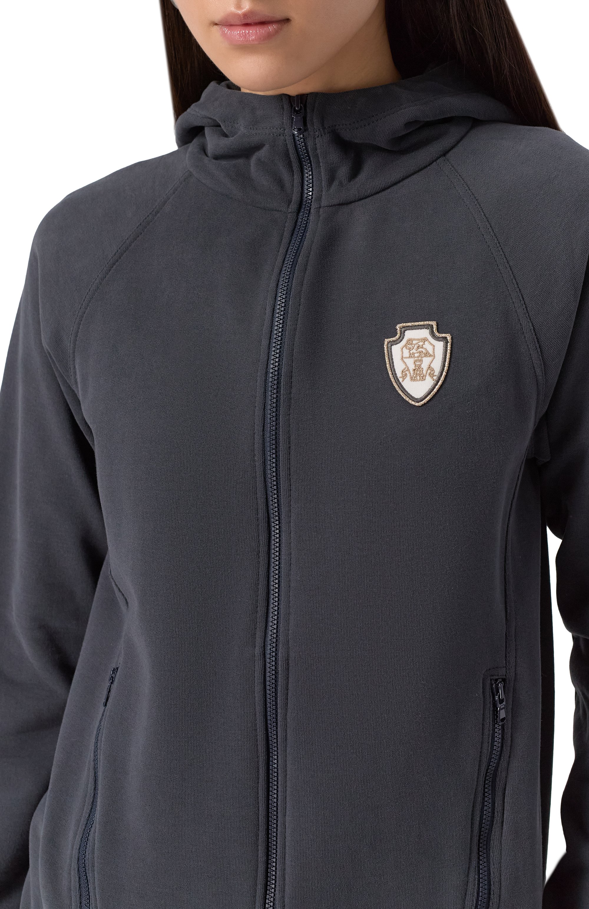 Хлопковая толстовка BRUNELLO CUCINELLI, арт. MN05NVD306, фото 5