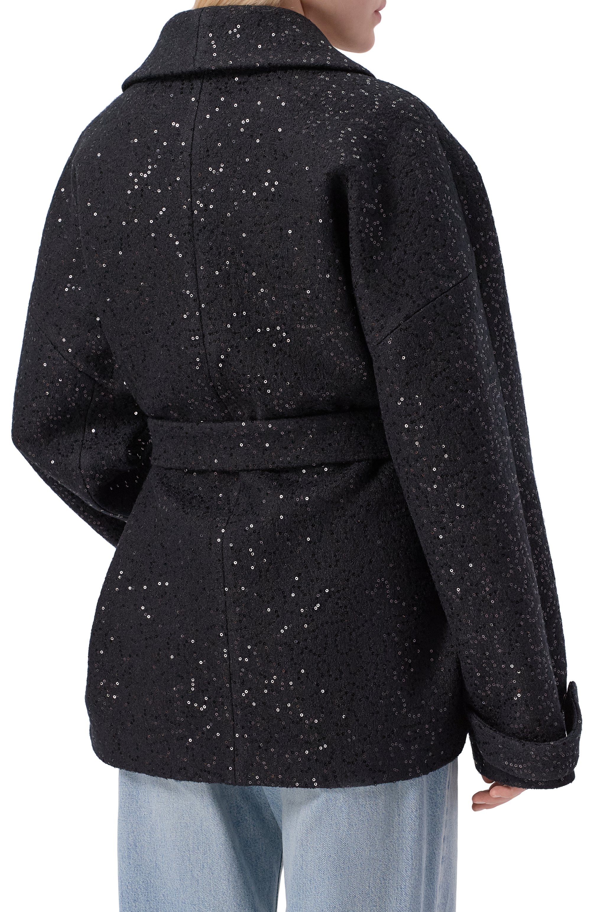 Шерстяное полупальто SEVEN LAB, арт. 225-S-W-00-99-079, фото 4