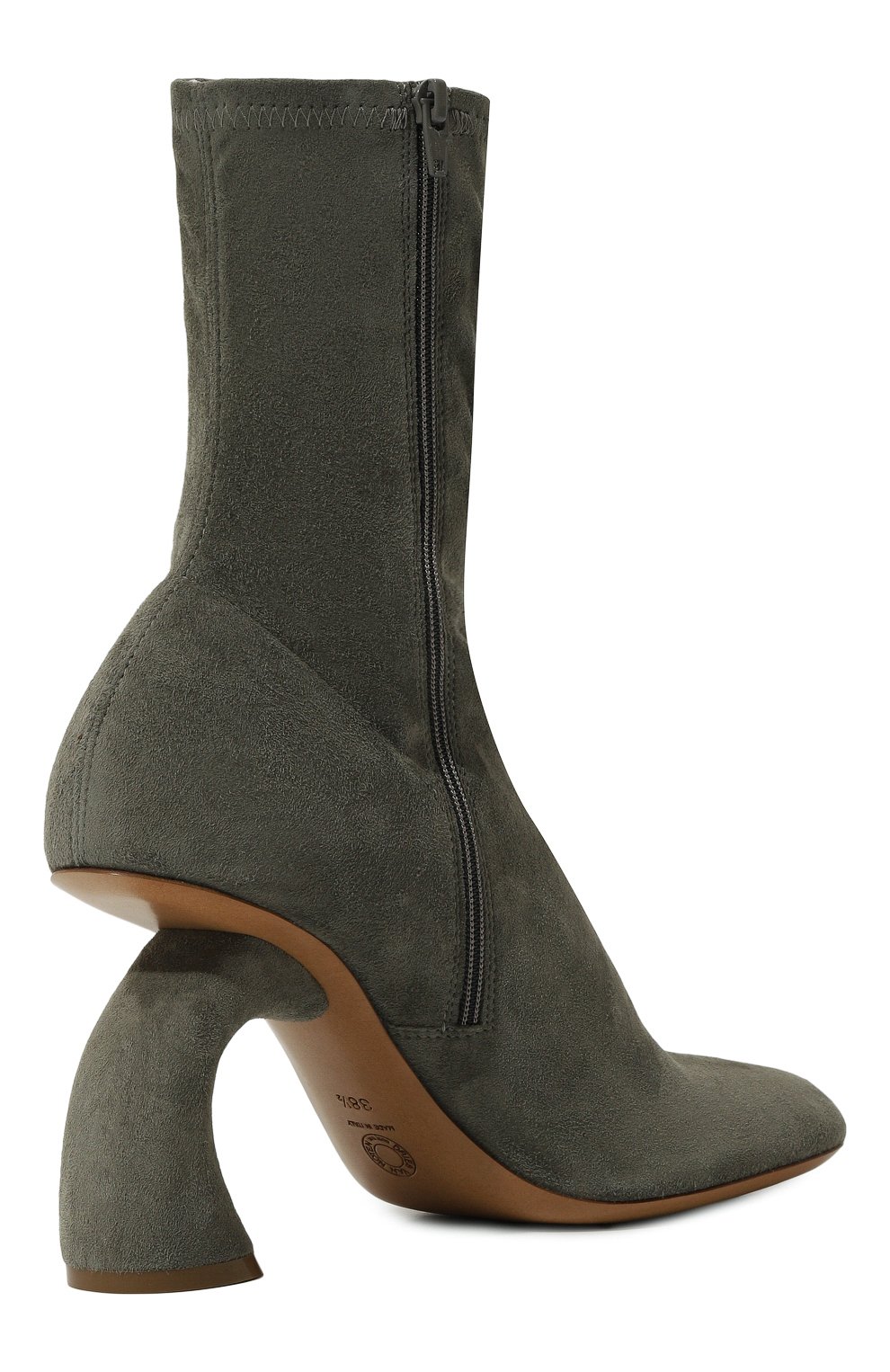 Замшевые ботильоны DRIES VAN NOTEN, арт. WS242-1146-H95/153, фото 5