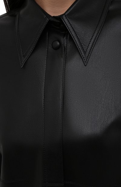 Рубашка из экокожи NANUSHKA, арт. NW20CRSH02299, фото 5