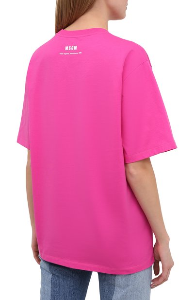 Хлопковая футболка MSGM, арт. 2942MDM207 207998, фото 4