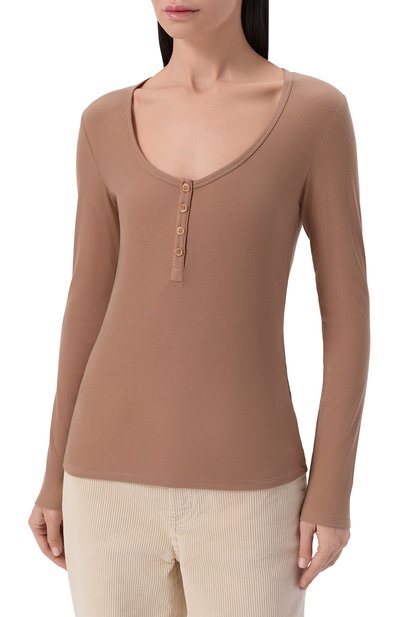 Лонгслив-хенли из лиоцелла и шерсти 12 STOREEZ, арт. 137373, фото 3