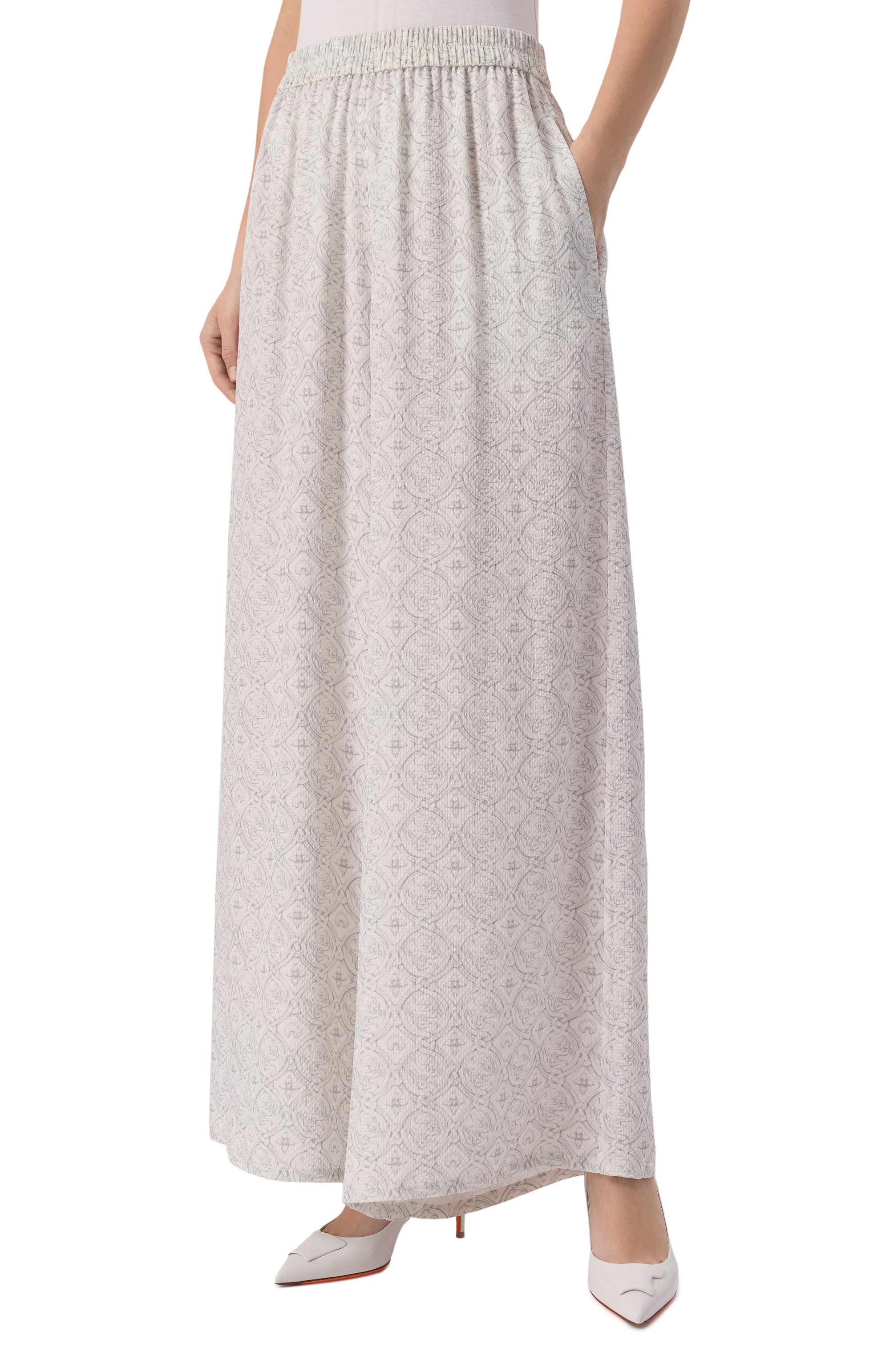 Шелковые брюки AKHMADULLINA, арт. 1125.2B604/S250.1, фото 3