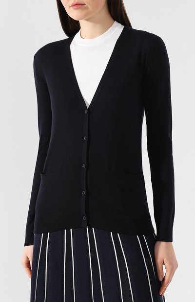 Кашемировый кардиган RALPH LAUREN синего цвета по цене 140500 руб., арт. 290698950, фото 3 Кашемировый кардиган RALPH LAUREN, арт. 290698950, фото 3