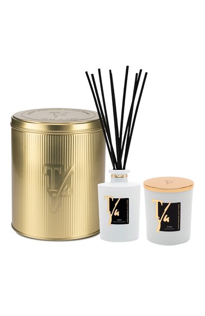 Подарочный набор fiore gold (250ml+180g) TEATRO, арт. GOLDTINBOX-2-FLC