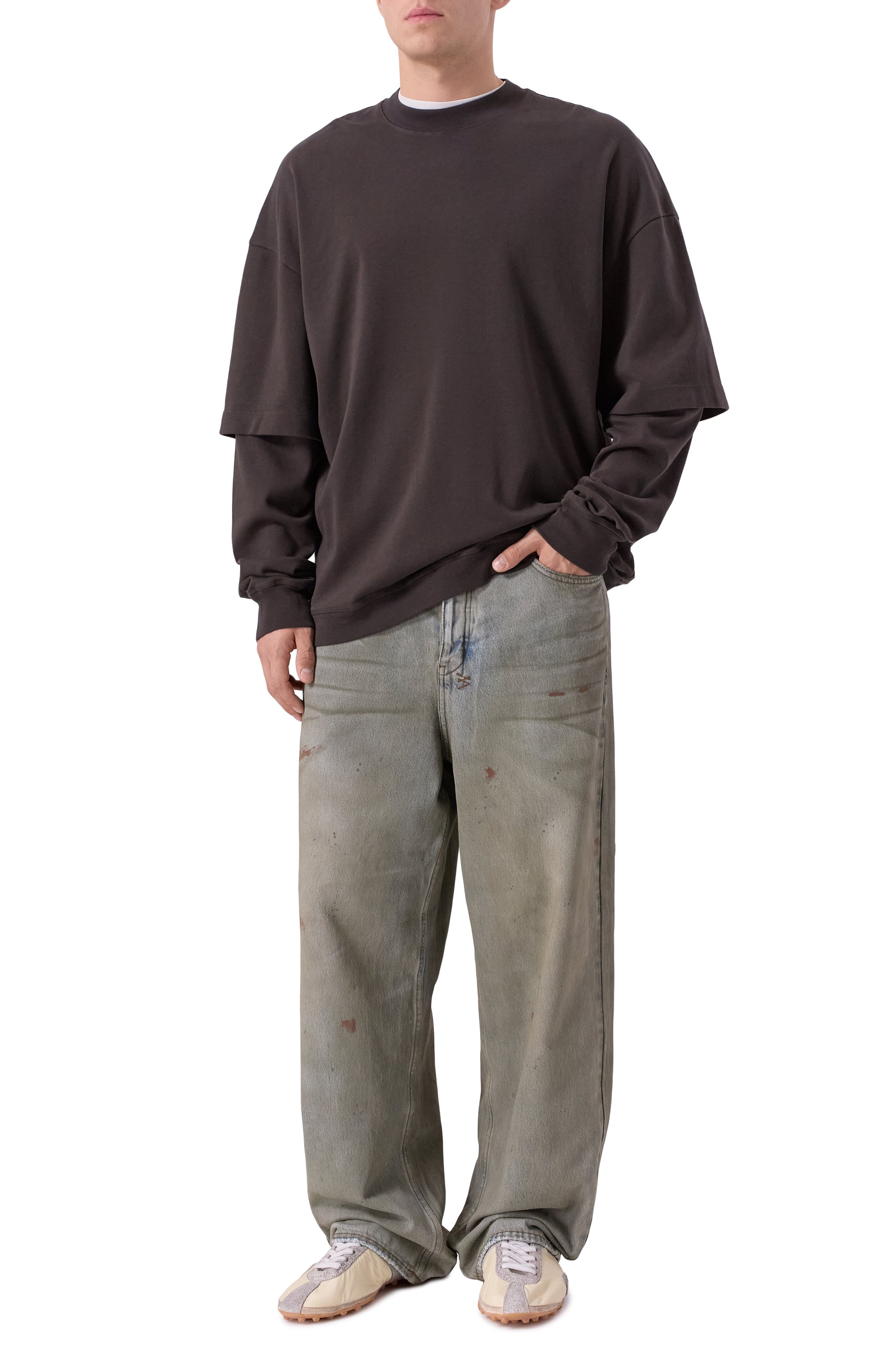 Хлопковый лонгслив DARKPARK, арт. MJE10/JER01, фото 2