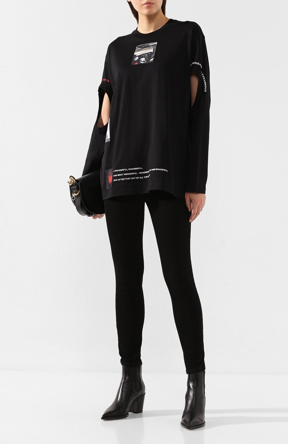 Хлопковый лонгслив BURBERRY, арт. 8016216, фото 2