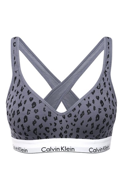 Бюстгальтер из смеси хлопка и вискозы CALVIN KLEIN, арт. QF1654E, фото 1