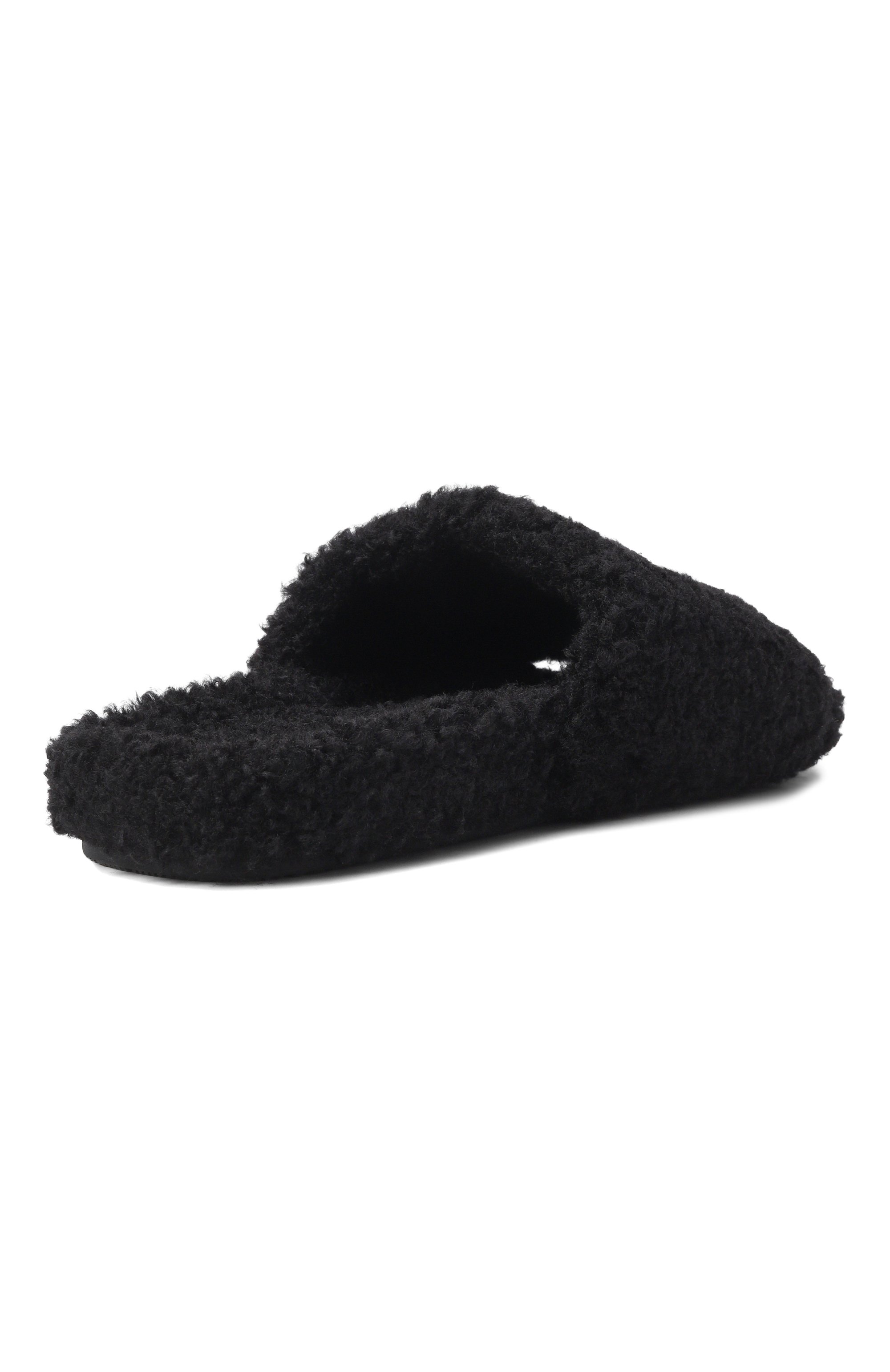 Текстильные шлепанцы furry BALENCIAGA, арт. 654747/W14C2, фото 4