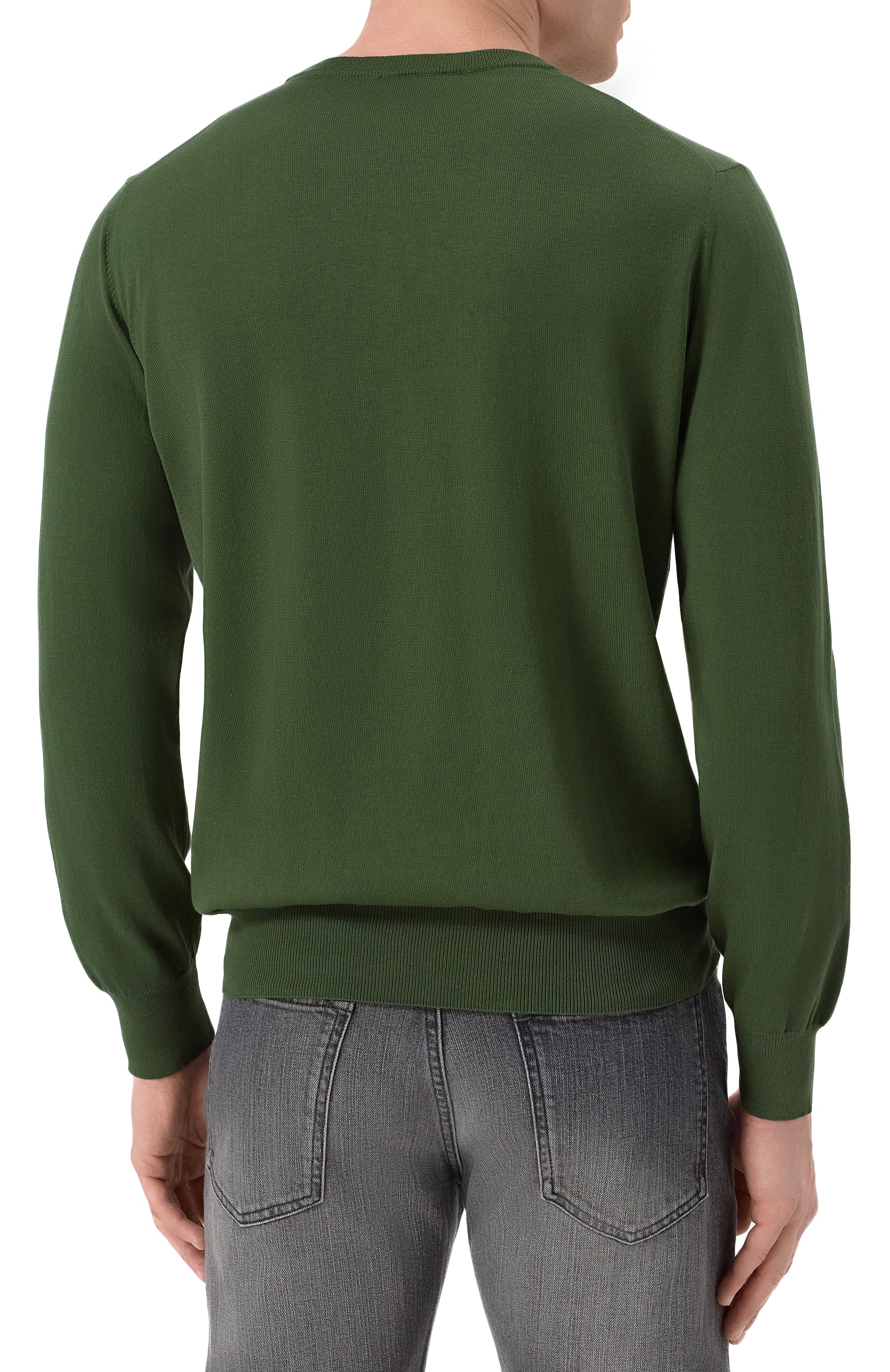 Хлопковый джемпер CANALI, арт. C0012/MK00145, фото 4