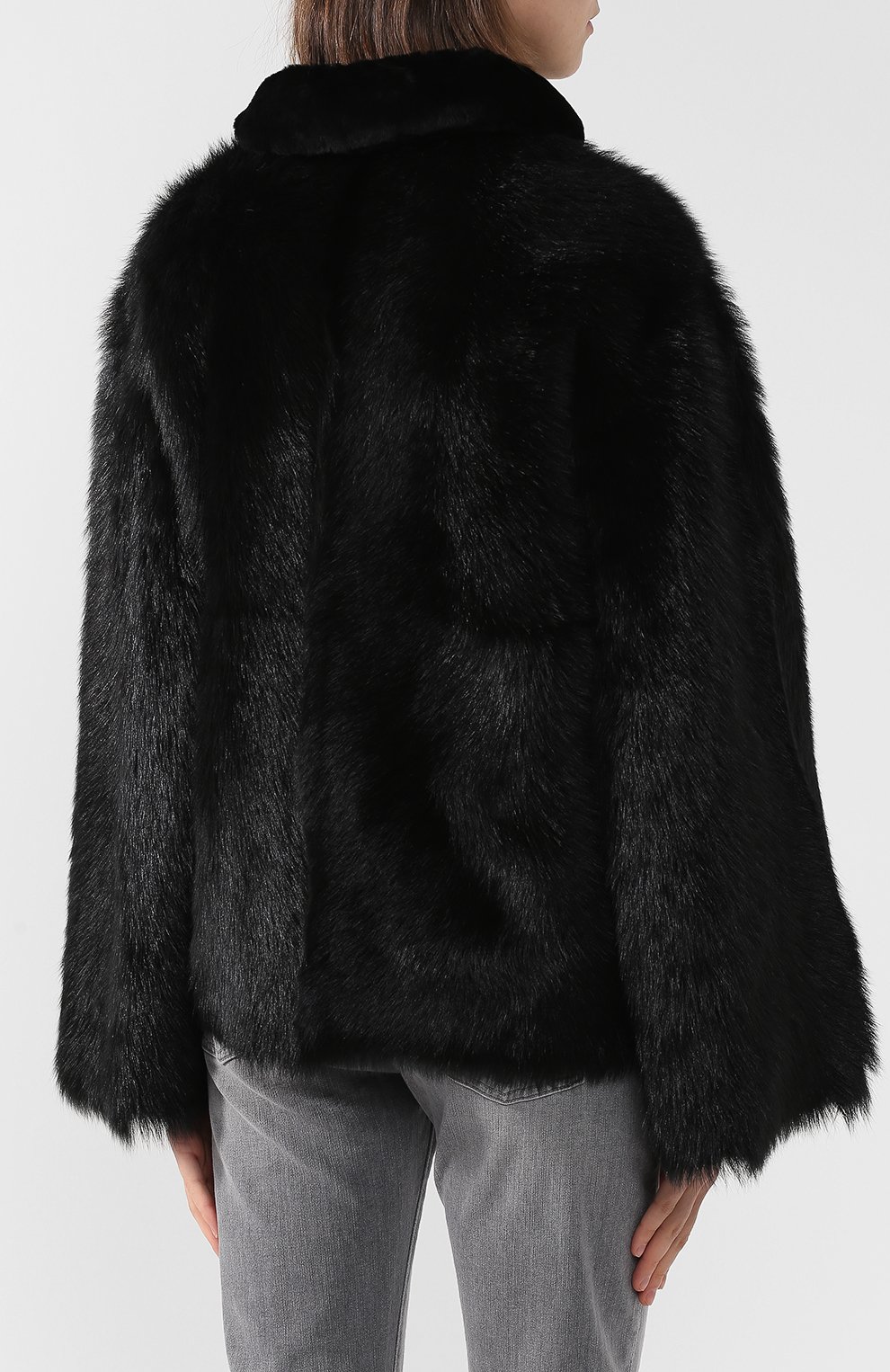 Укороченная шуба из овчины GIORGIO ARMANI, арт. 1AB01P/1AP01, фото 4