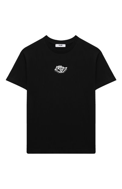 Хлопковая футболка MSGM KIDS, арт. F4MSJBTH198
