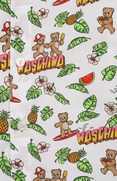 Хлопковая рубашка MOSCHINO, арт. HUC01X/LLB65_001, фото 3