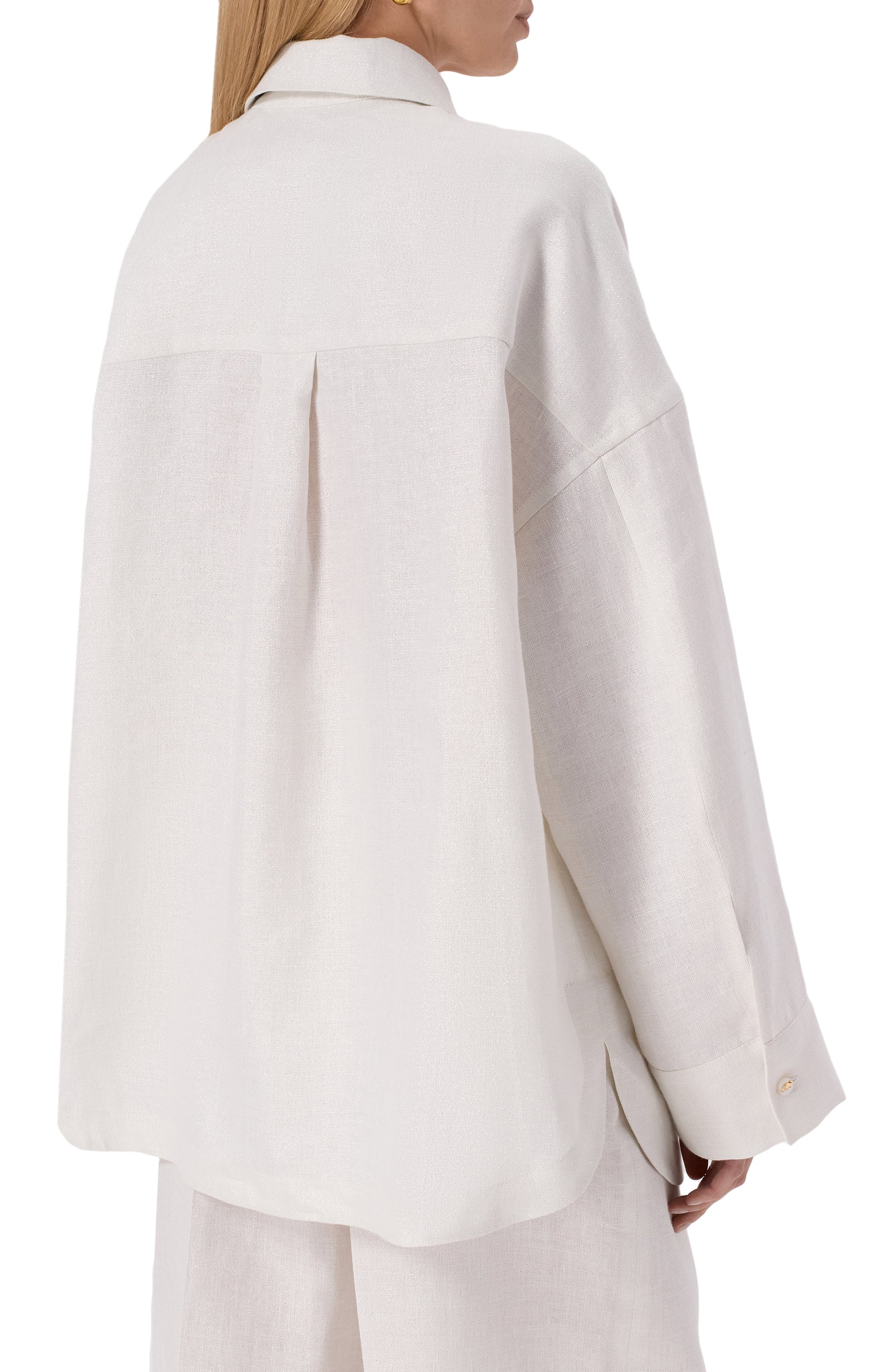 Льняная рубашка ХОХЛОМА Х АЛЕНА АХМАДУЛЛИНА, арт. WTB2246, фото 4