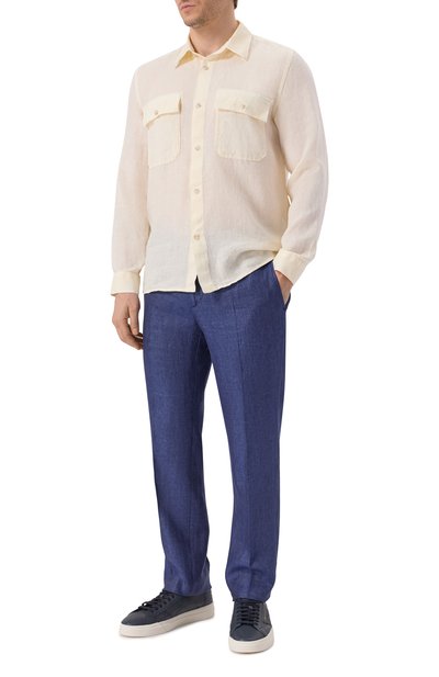 Льняная рубашка 120% LINO, арт. 33ALIM19SG/0115/000, фото 2