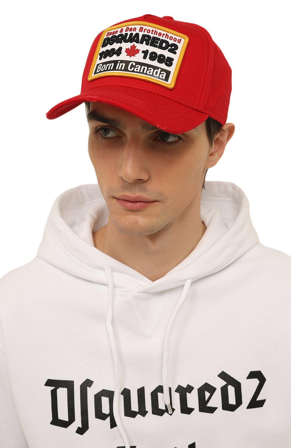 Хлопковая бейсболка DSQUARED2, арт. BCM0552 05C00001, фото 2