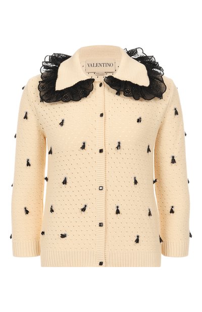 Женский хлопковый кардиган VALENTINO, арт. 7B3KA12H/9EE