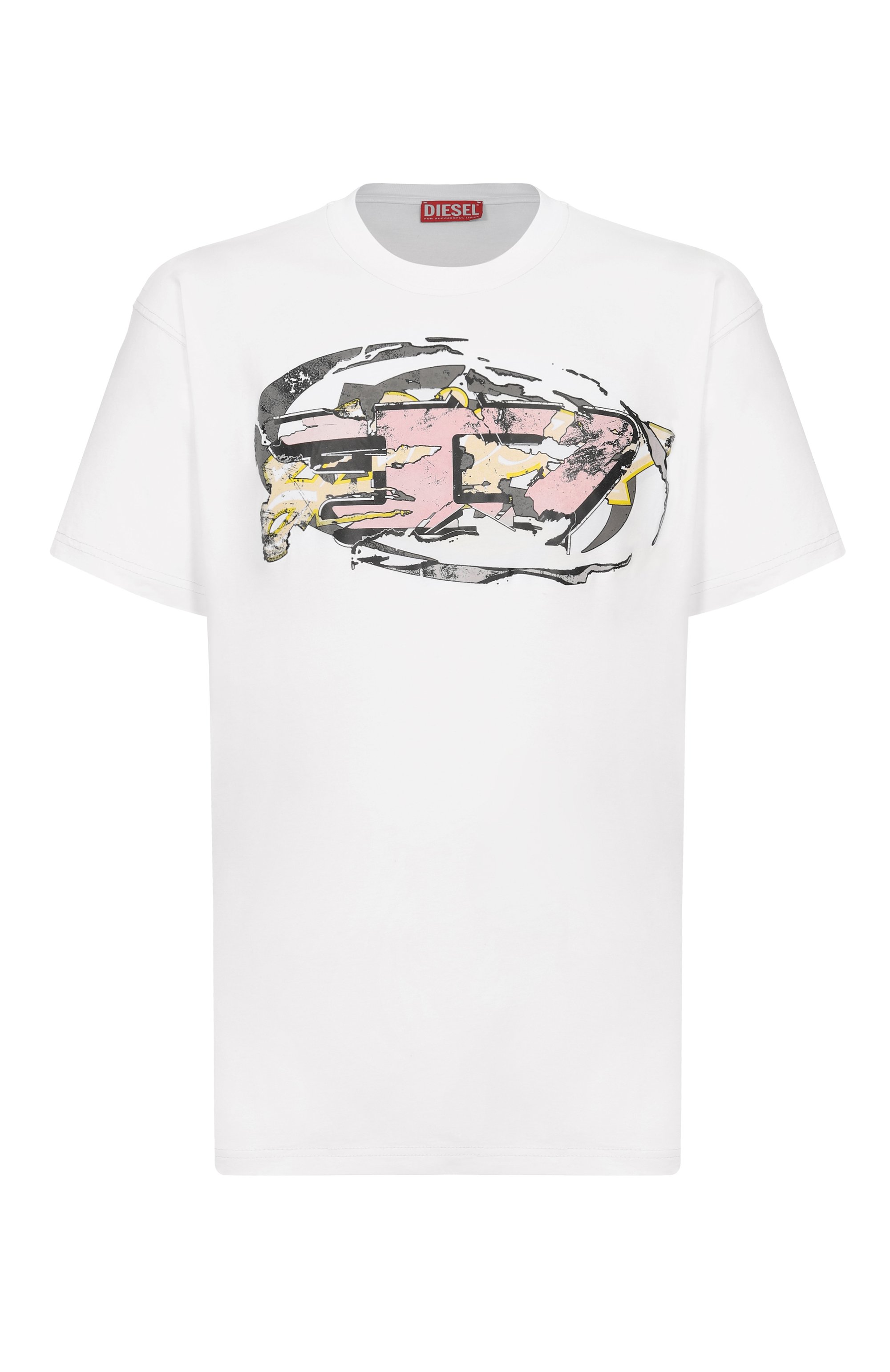 Хлопковая футболка DIESEL, арт. A19571/0PLAT, фото 1
