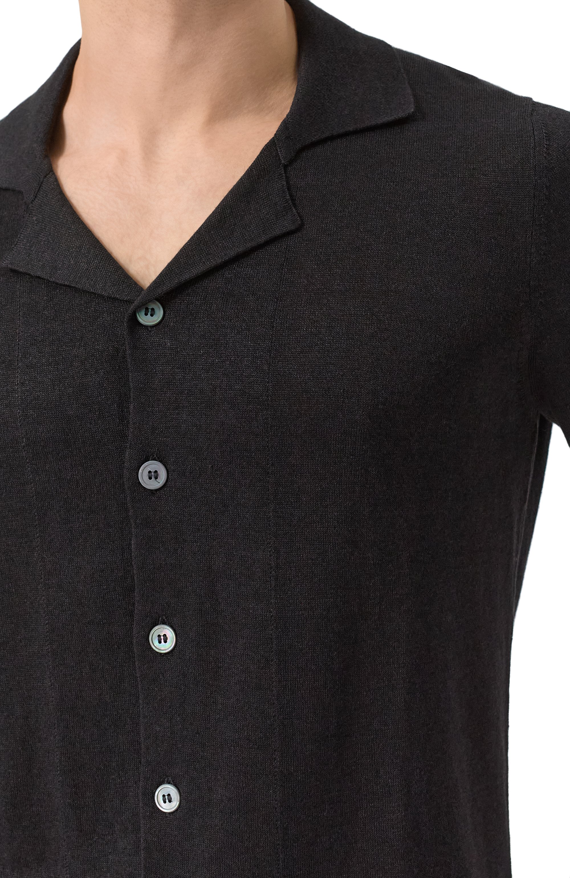 Рубашка изо льна и хлопка GRAN SASSO, арт. 57184/18637, фото 5