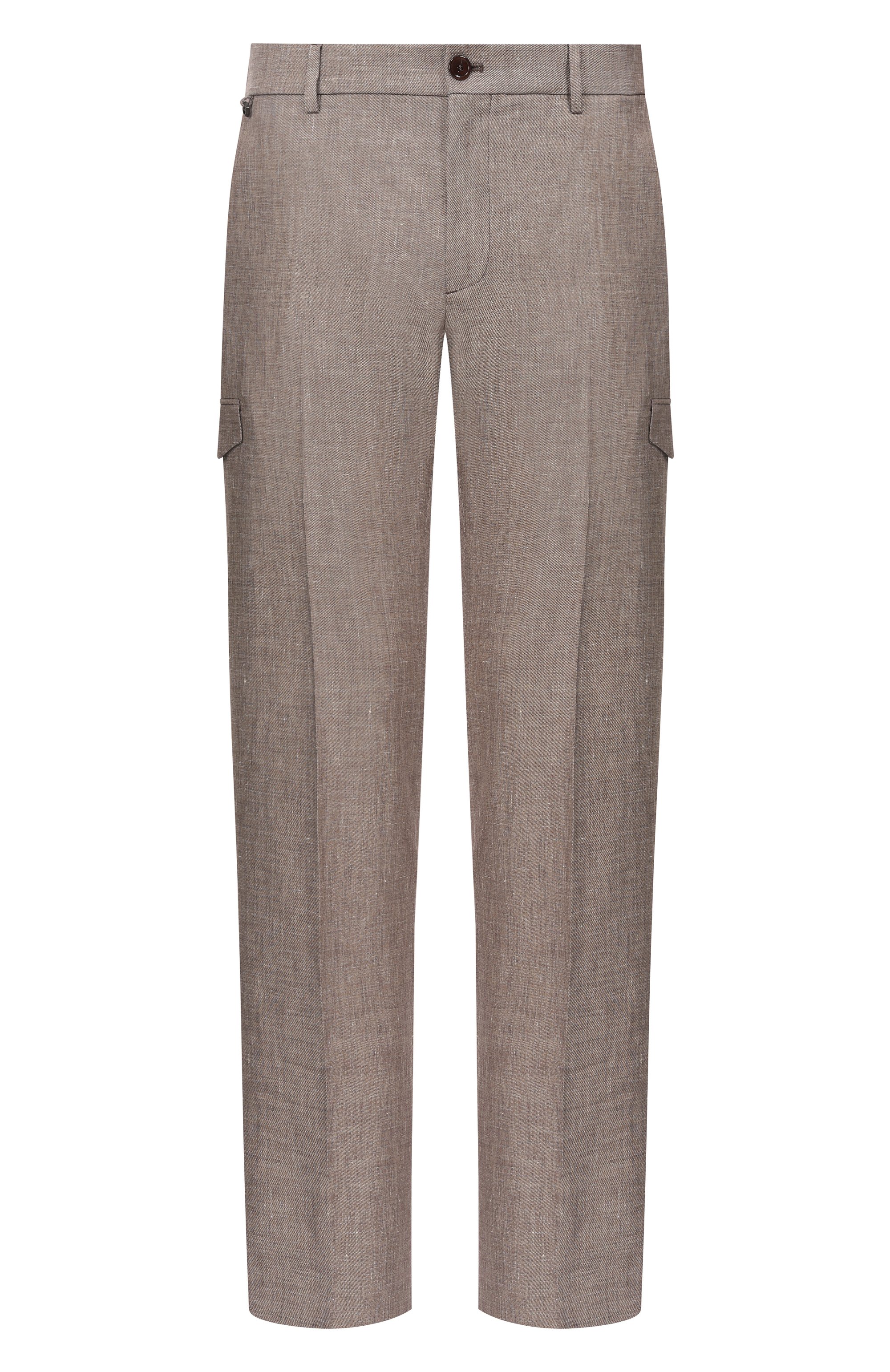 Брюки-карго изо льна и шерсти STEFANO RICCI, арт. M1T6100142/B127HA, фото 1