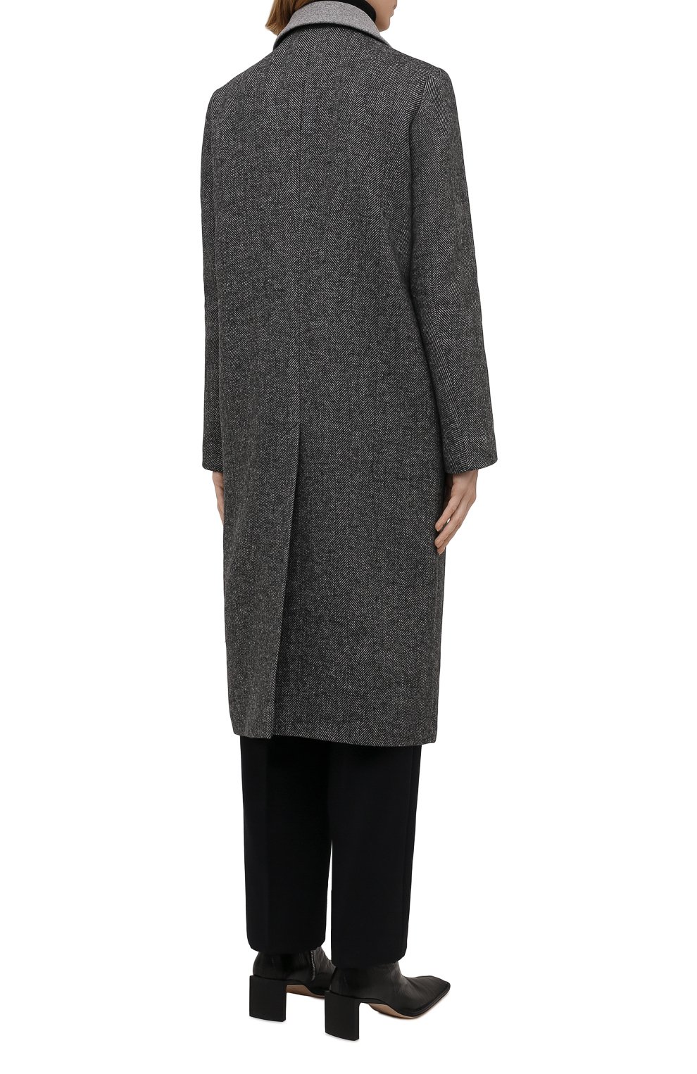 Пальто из шерсти и кашемира SEVEN LAB, арт. CMAR 3267 grey, фото 4