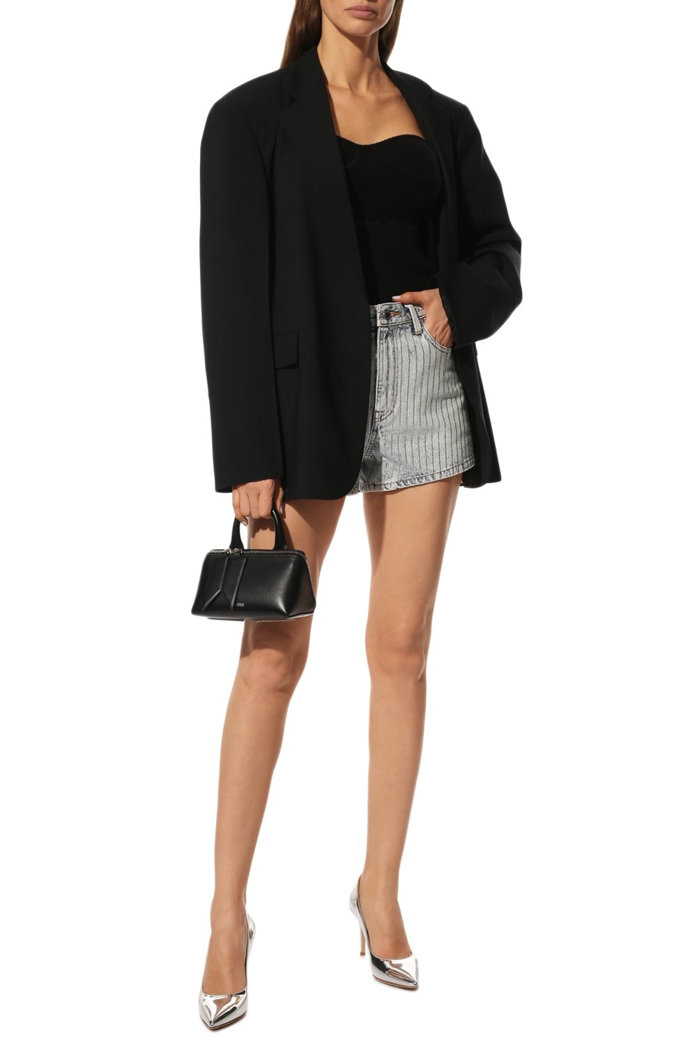 Кожаные туфли gianvito 85 GIANVITO ROSSI, арт. G24580.85RIC.METARGE, фото 2