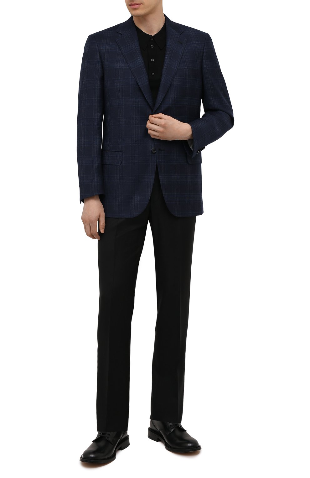 Шерстяные брюки ZEGNA, арт. 219F00/75TB12, фото 2