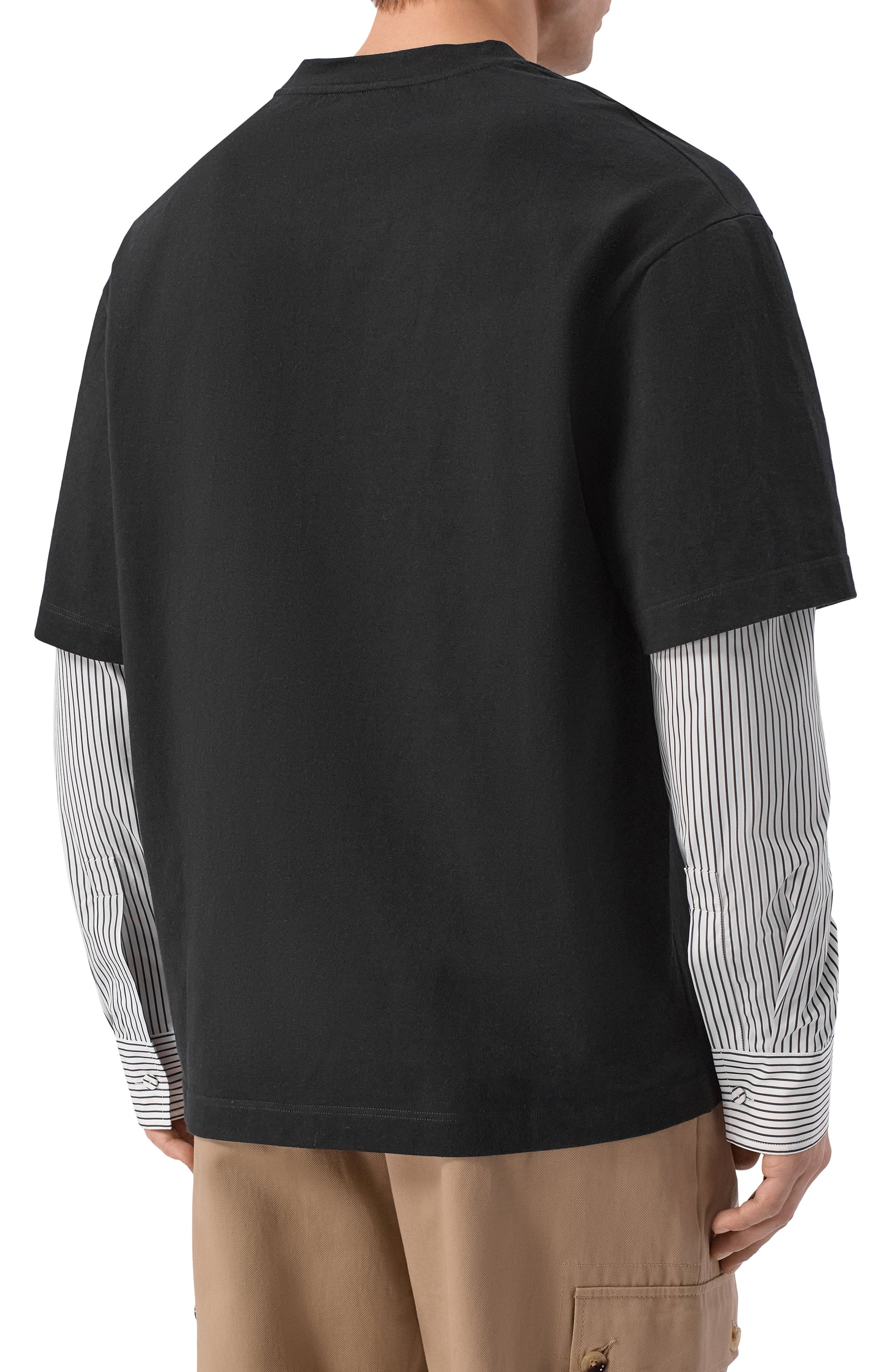 Хлопковый лонгслив JIL SANDER, арт. J22GC0235/J20256, фото 4
