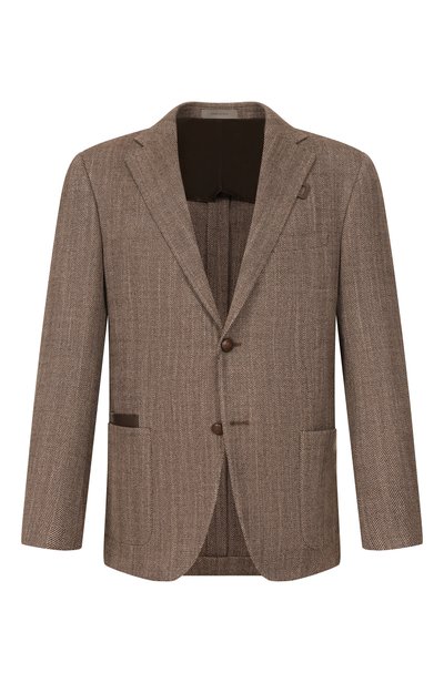 Мужской пиджак из шерсти и шелка CORNELIANI, арт. 28XG66/2A16249