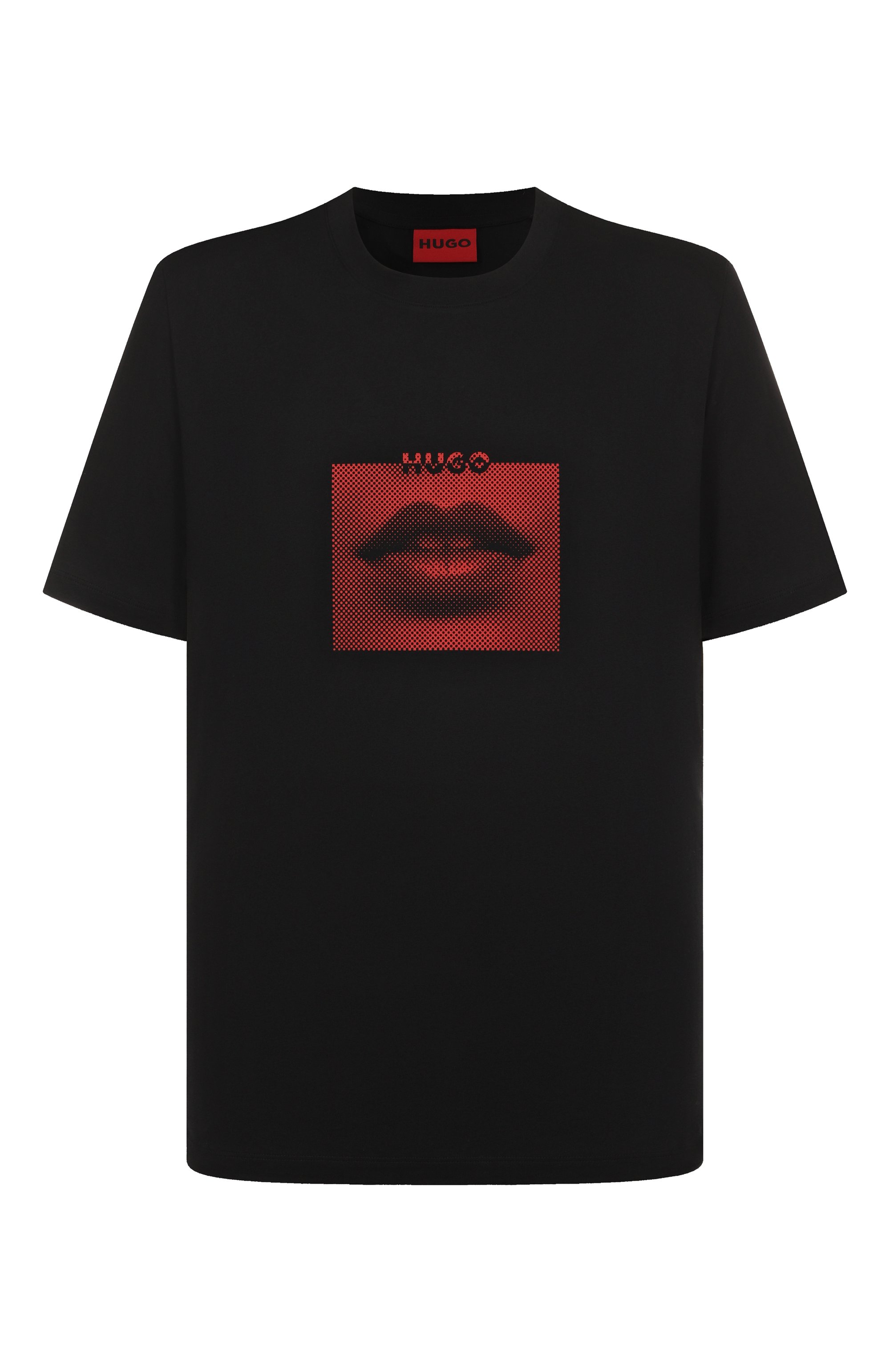 Хлопковая футболка HUGO, арт. 50544496, фото 1