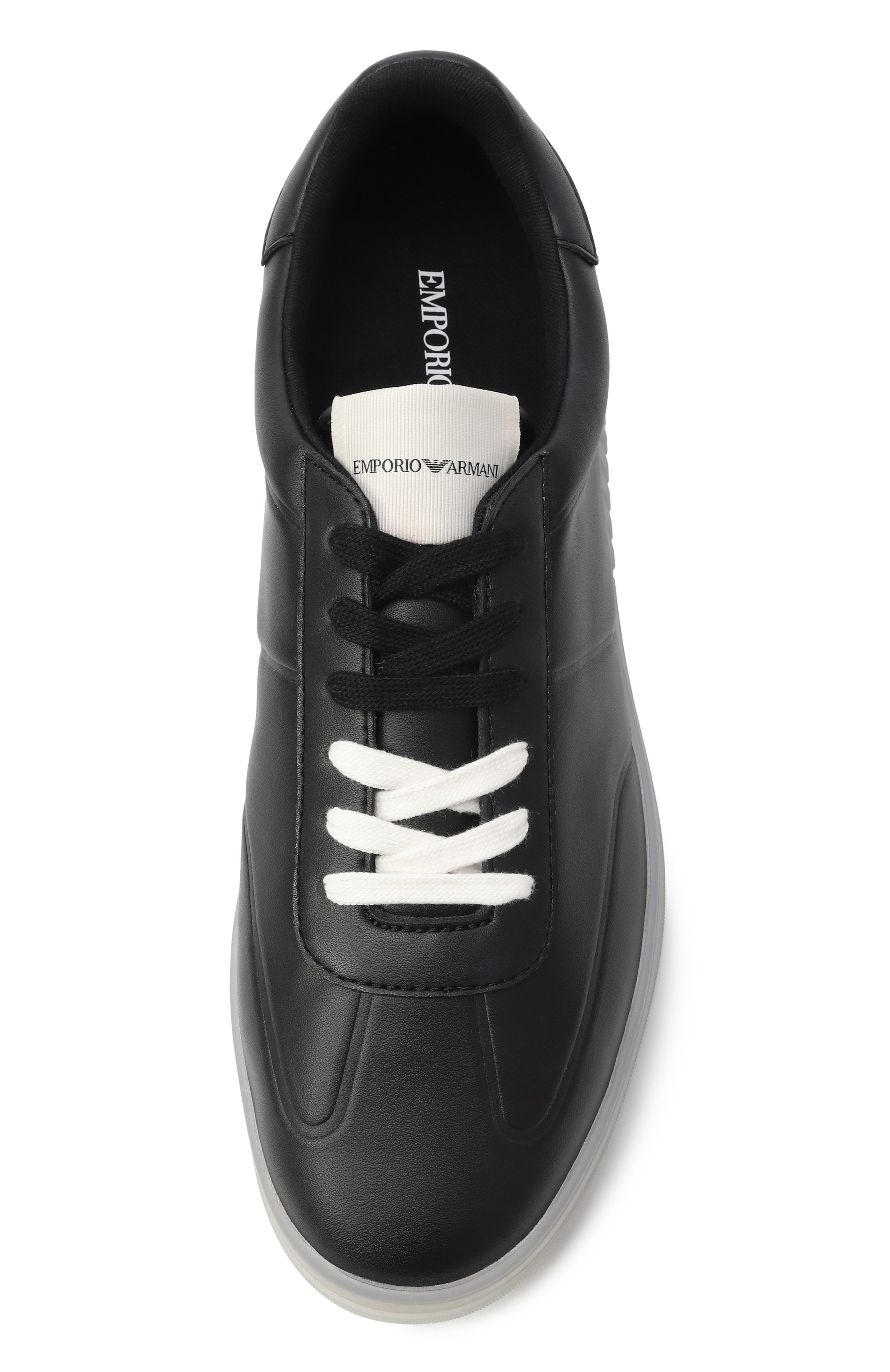 Кожаные кеды EMPORIO ARMANI, арт. X4X694/XF846, фото 6