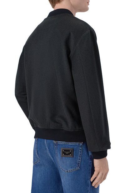 Кашемировый бомбер DOLCE & GABBANA, арт. G9AYGT/GK265, фото 4