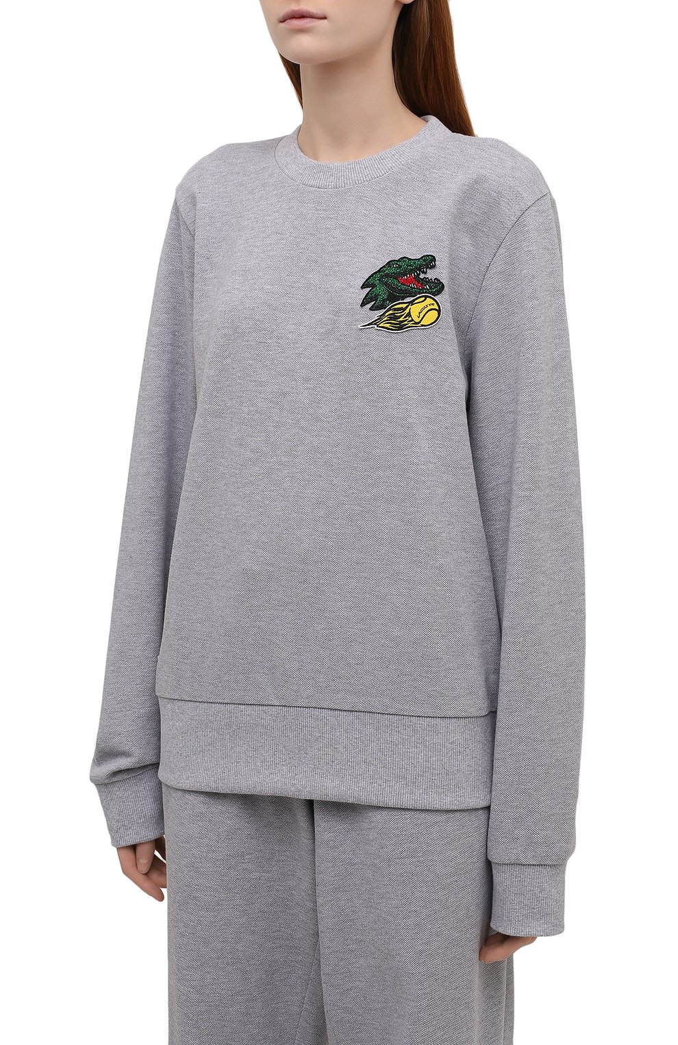 Хлопковый свитшот LACOSTE, арт. SH7944CCA, фото 3