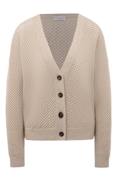 Женский кардиган из кашемира и шелка BRUNELLO CUCINELLI, арт. M71544806P