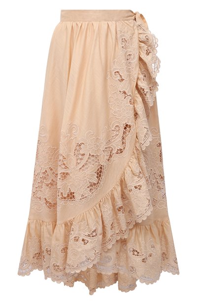 Женская хлопковая юбка ZIMMERMANN, арт. 9881SBRG