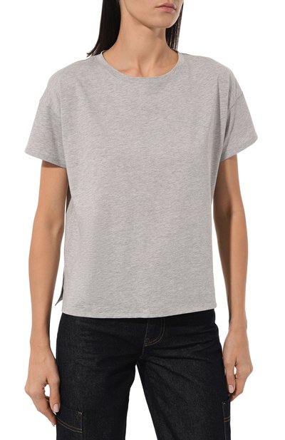 Хлопковая футболка LOULOU DE SAISON, арт. BASILUZZ0, фото 3